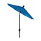 Amauri Outdoor Living 6' Round Auto Tilt Market Umbrella (Frame: Antique Bronze,  Fabric: Sunbrella- Pacific Blue) 70210-107-CS21001